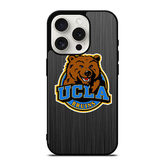 UCLA BRUINS METAL LOGO iPhone 15 Pro Case Cover