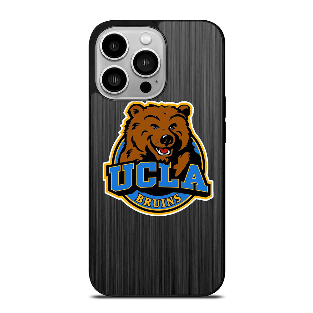 UCLA BRUINS METAL LOGO iPhone 14 Pro Case Cover