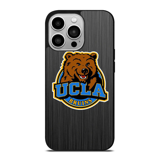 UCLA BRUINS METAL LOGO iPhone 14 Pro Case Cover