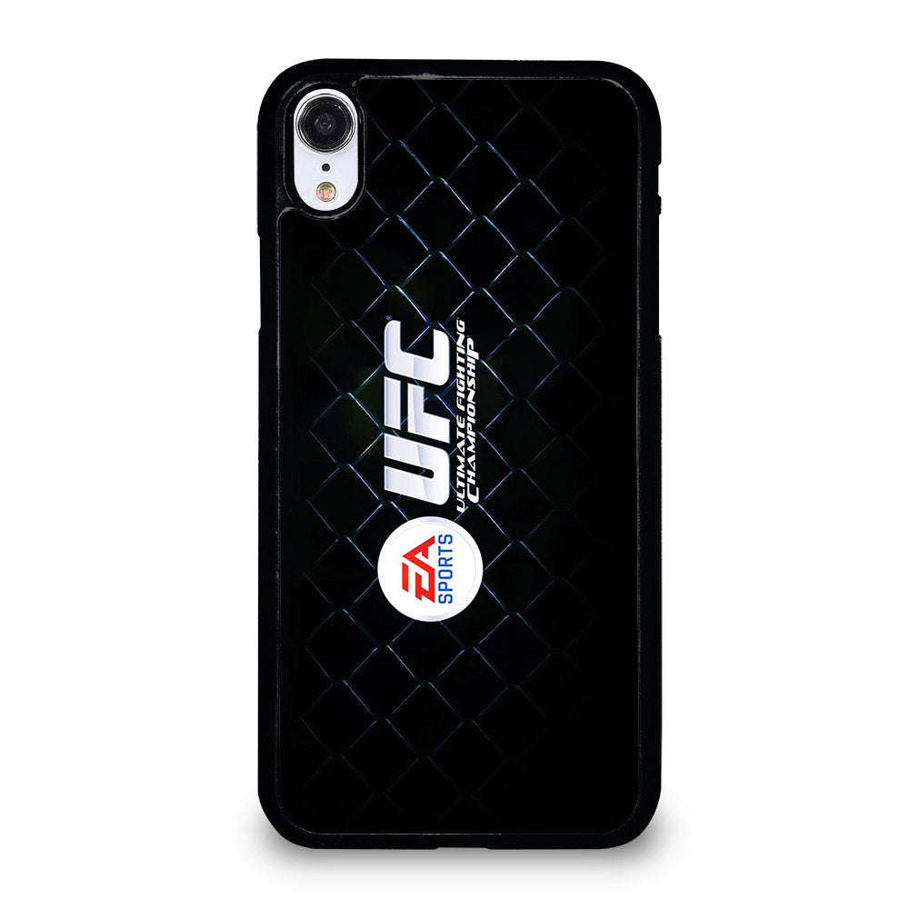 UFC LOGO FIGHTING METAL LOGO iPhone XR Case Cover