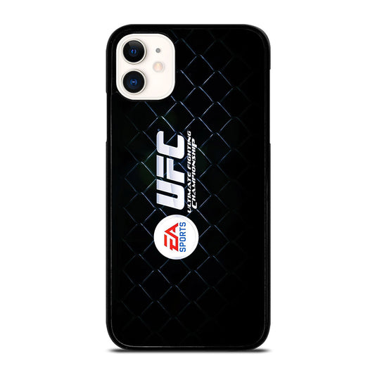 UFC LOGO FIGHTING METAL LOGO iPhone 11 Case Cover