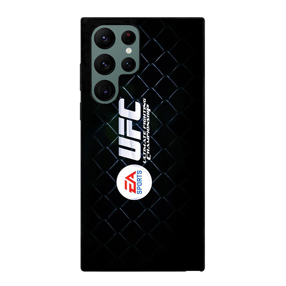 UFC LOGO FIGHTING METAL LOGO Samsung Galaxy S22 Ultra Case Cover