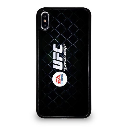 UFC LOGO FIGHTING METAL LOGO iPhone XS Max Case Cover