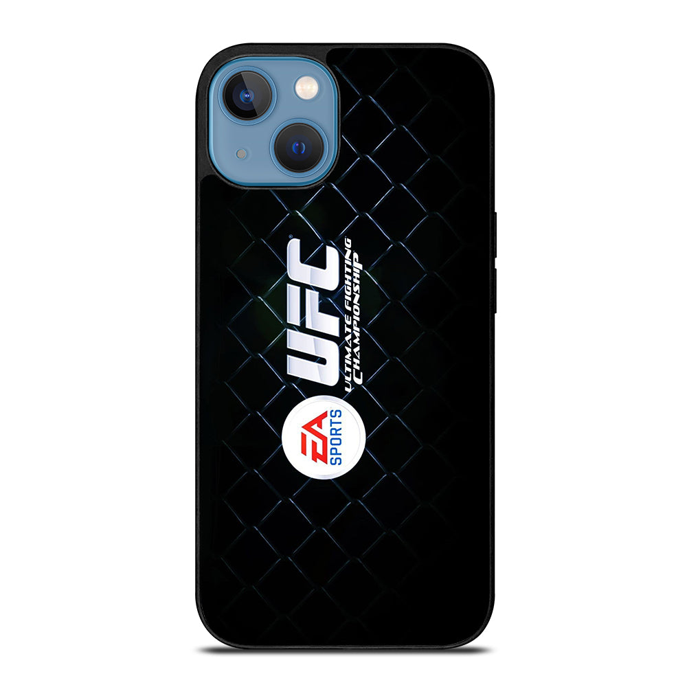 UFC LOGO FIGHTING METAL LOGO iPhone 13 Case Cover