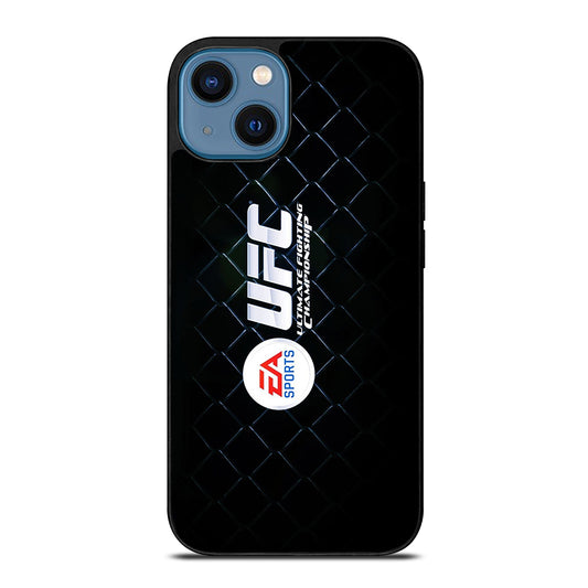 UFC LOGO FIGHTING METAL LOGO iPhone 14 Case Cover