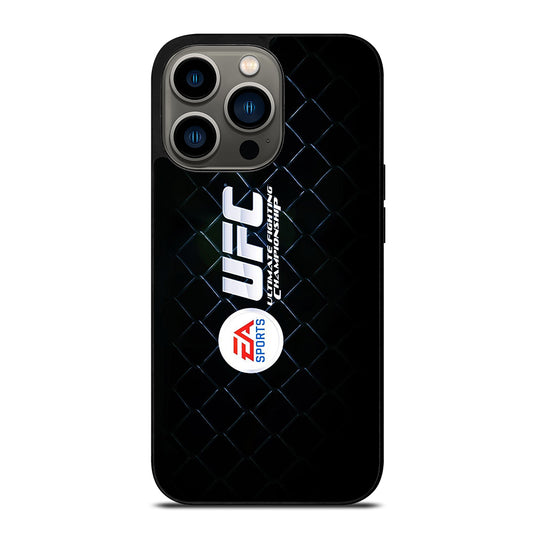 UFC LOGO FIGHTING METAL LOGO iPhone 13 Pro Case Cover