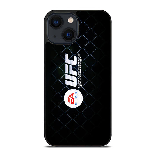 UFC LOGO FIGHTING METAL LOGO iPhone 14 Plus Case Cover