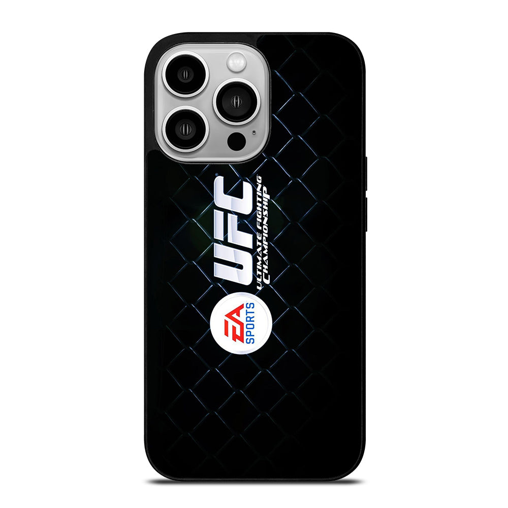 UFC LOGO FIGHTING METAL LOGO iPhone 14 Pro Case Cover