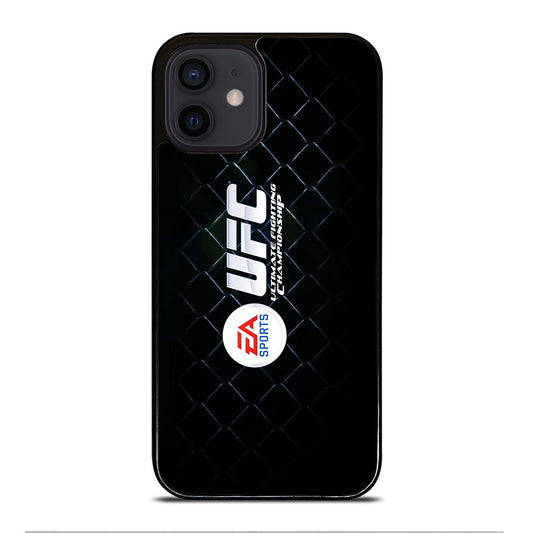 UFC LOGO FIGHTING METAL LOGO iPhone 12 Mini Case Cover