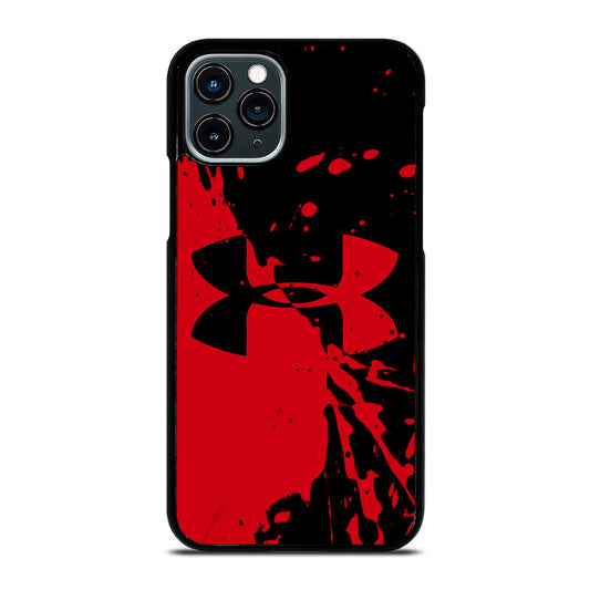 UNDER ARMOUR BLACK RED LOGO iPhone 11 Pro Case Cover