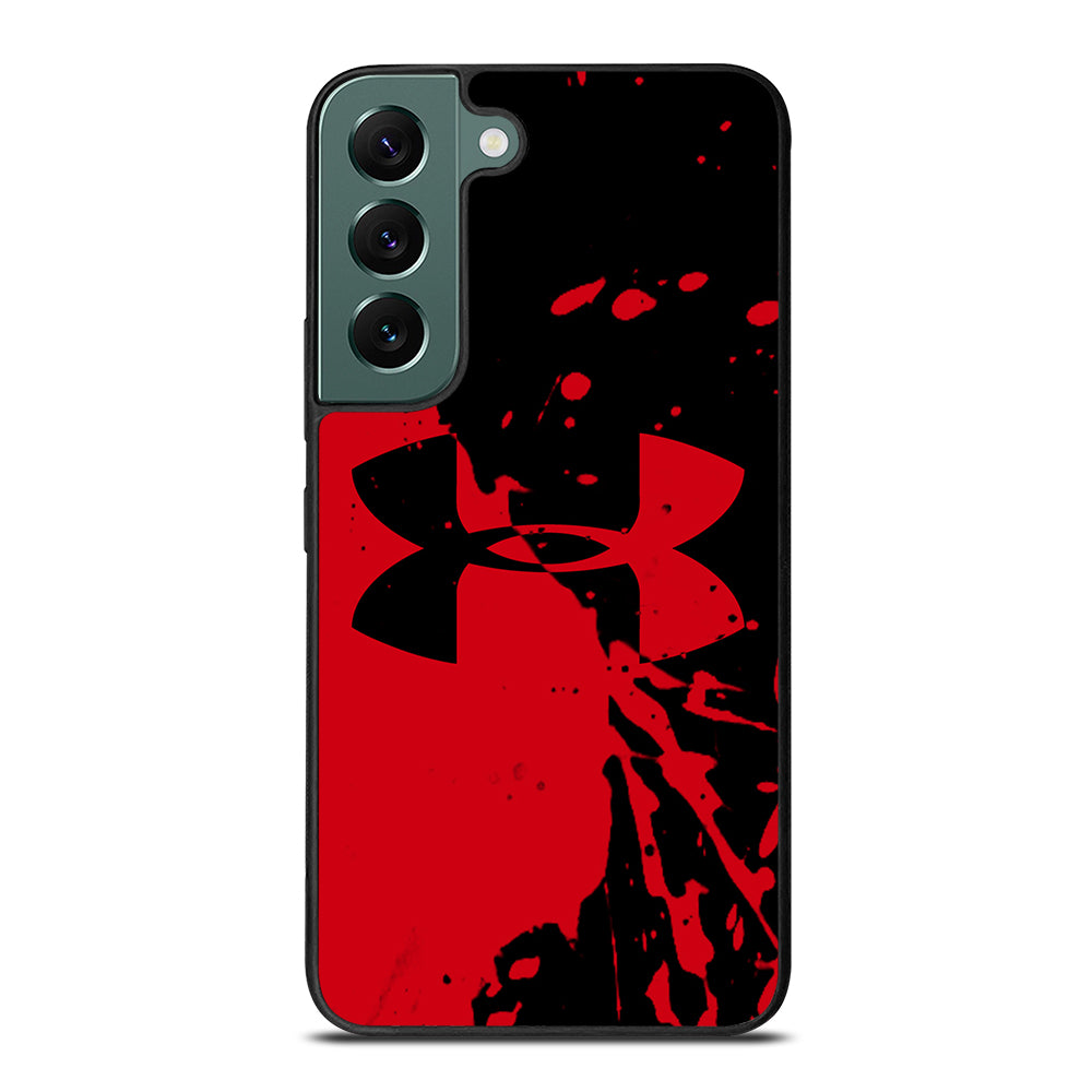 UNDER ARMOUR BLACK RED LOGO Samsung Galaxy S22 Case Cover