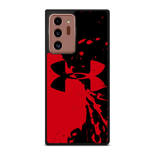 UNDER ARMOUR BLACK RED LOGO Samsung Galaxy Note 20 Ultra Case Cover