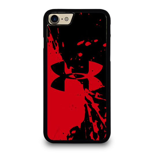 UNDER ARMOUR BLACK RED LOGO iPhone 7 / 8 Case Cover