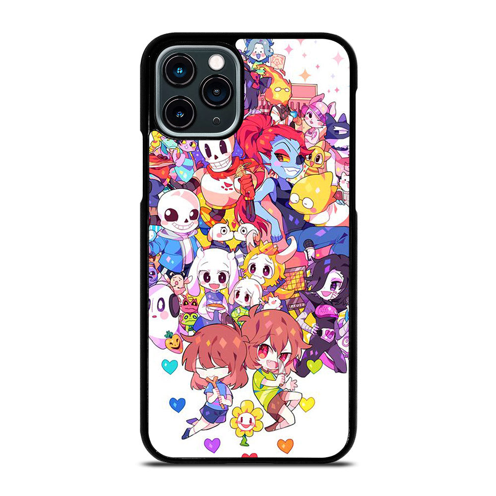 UNDERTALE ALL CHARACTER CARTOON iPhone 11 Pro Case Cover