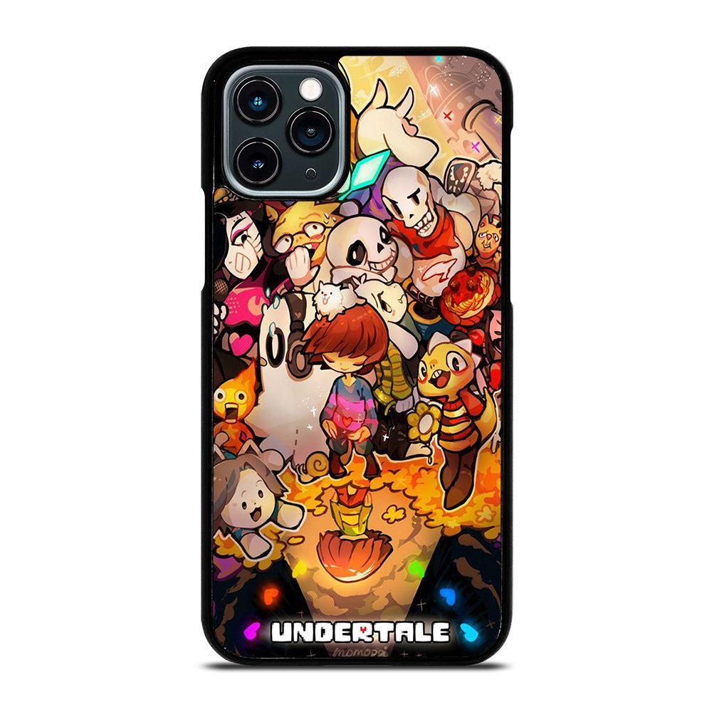 UNDERTALE ALL CHARACTER CARTOON 2 iPhone 11 Pro Case Cover