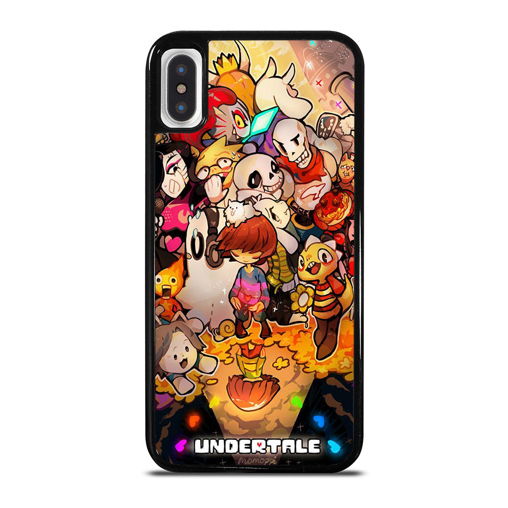 UNDERTALE ALL CHARACTER CARTOON 2 iPhone X / XS Case Cover