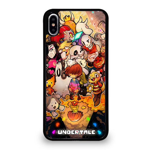 UNDERTALE ALL CHARACTER CARTOON 2 iPhone XS Max Case Cover