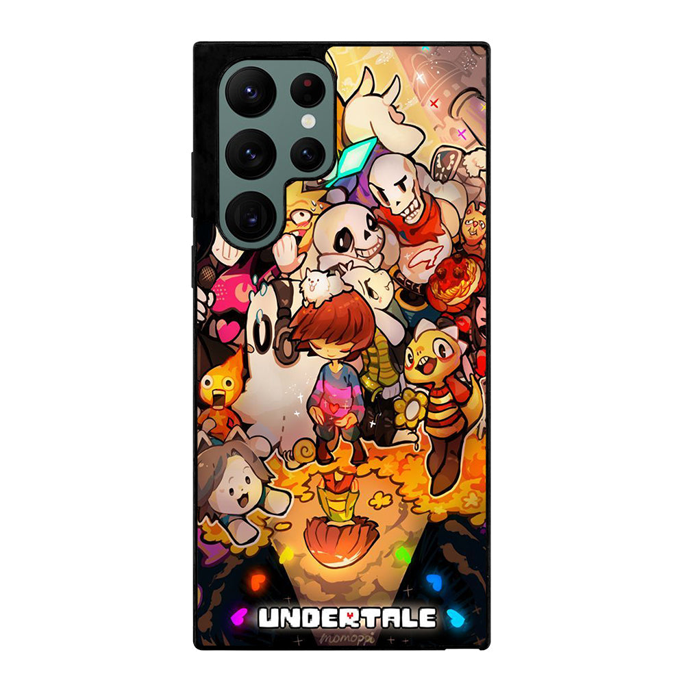 UNDERTALE ALL CHARACTER CARTOON 2 Samsung Galaxy S22 Ultra Case Cover