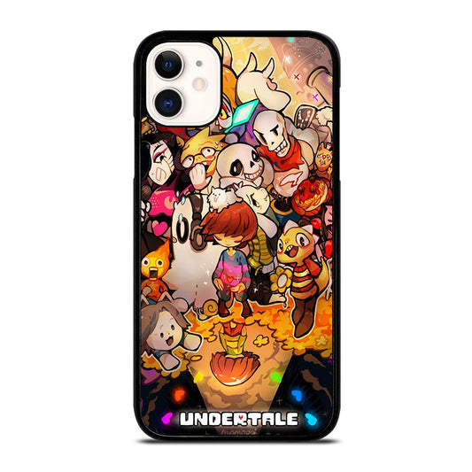 UNDERTALE ALL CHARACTER CARTOON 2 iPhone 11 Case Cover