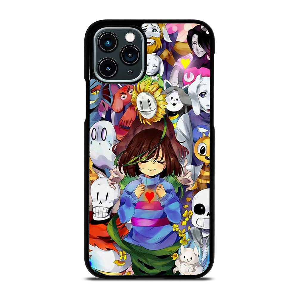 UNDERTALE ALL CHARACTER CARTOON 3 iPhone 11 Pro Case Cover