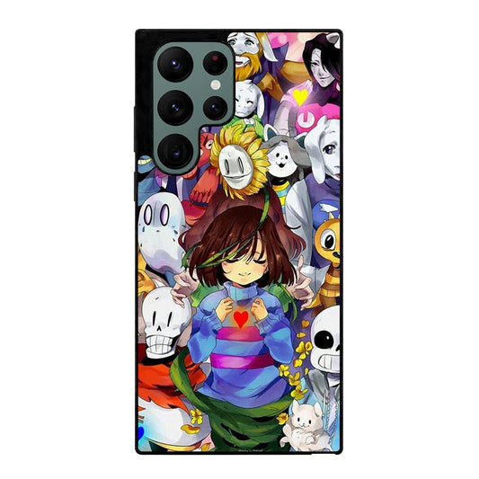 UNDERTALE ALL CHARACTER CARTOON 3 Samsung Galaxy S22 Ultra Case Cover