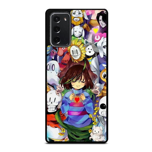 UNDERTALE ALL CHARACTER CARTOON 3 Samsung Galaxy Note 20 Case Cover