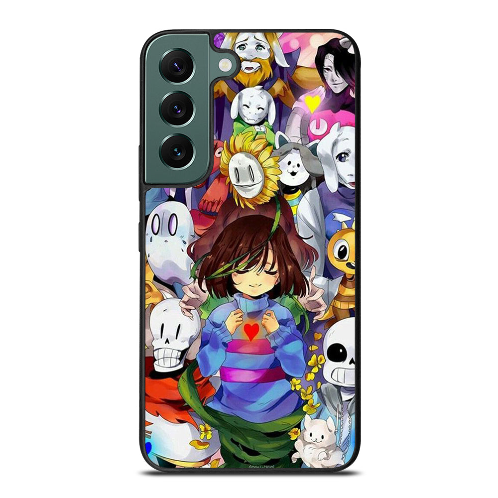 UNDERTALE ALL CHARACTER CARTOON 3 Samsung Galaxy S22 Case Cover