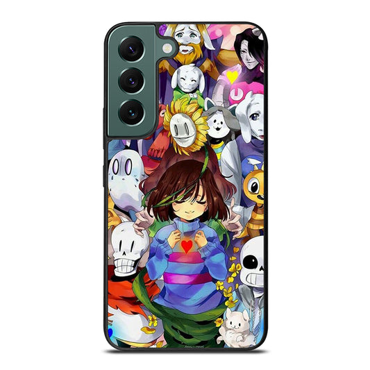 UNDERTALE ALL CHARACTER CARTOON 3 Samsung Galaxy S22 Case Cover
