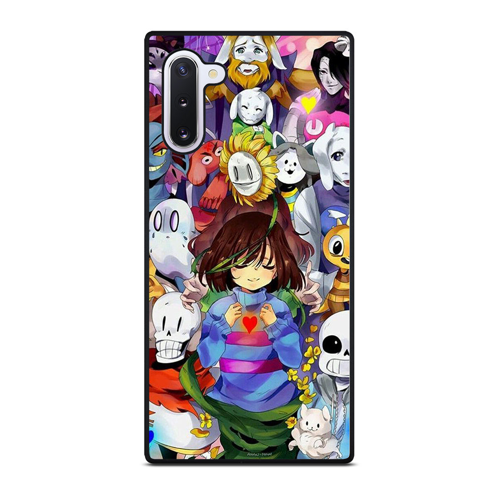 UNDERTALE ALL CHARACTER CARTOON 3 Samsung Galaxy Note 10 Case Cover