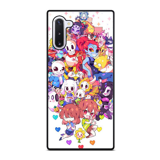 UNDERTALE ALL CHARACTER CARTOON Samsung Galaxy Note 10 Case Cover