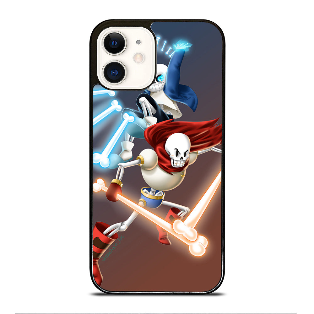 UNDERTALE PAPYRUS AND SANS iPhone 12 Case Cover