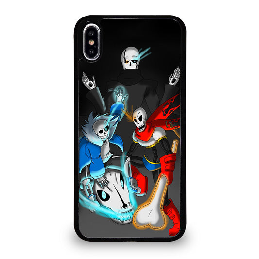 UNDERTALE PAPYRUS AND SANS ART iPhone XS Max Case Cover