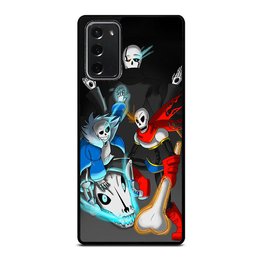 UNDERTALE PAPYRUS AND SANS ART Samsung Galaxy Note 20 Case Cover