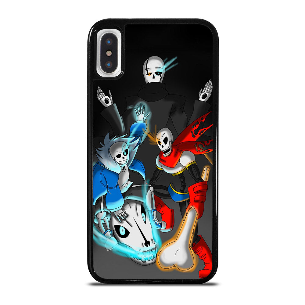 UNDERTALE PAPYRUS AND SANS ART iPhone X / XS Case Cover