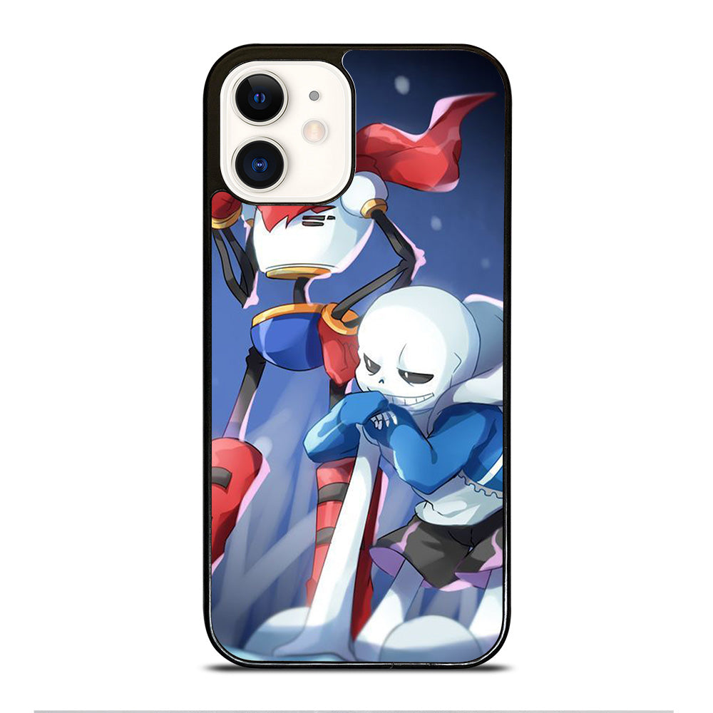 UNDERTALE PAPYRUS AND SANS CARTOON iPhone 12 Case Cover