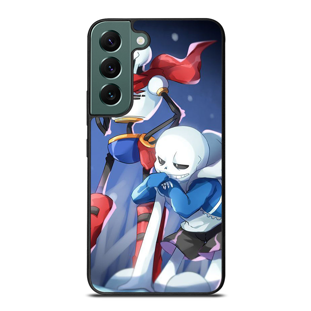 UNDERTALE PAPYRUS AND SANS CARTOON Samsung Galaxy S22 Case Cover