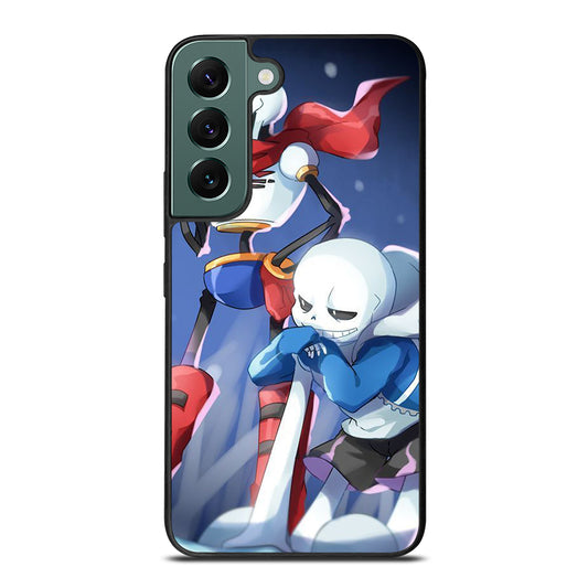 UNDERTALE PAPYRUS AND SANS CARTOON Samsung Galaxy S22 Case Cover