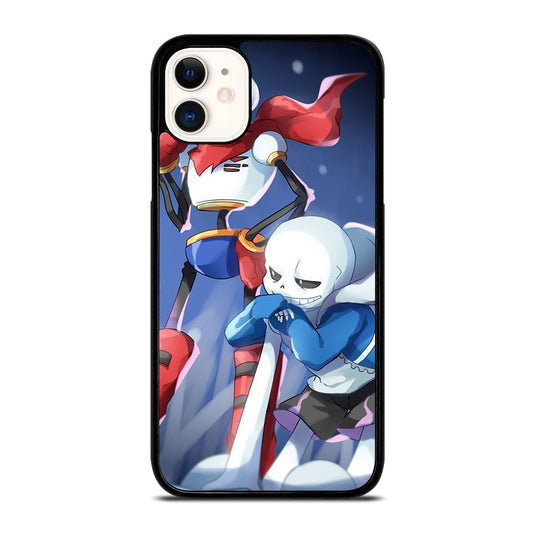 UNDERTALE PAPYRUS AND SANS CARTOON iPhone 11 Case Cover