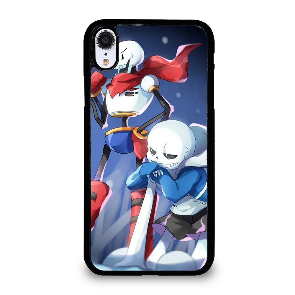 UNDERTALE PAPYRUS AND SANS CARTOON iPhone XR Case Cover