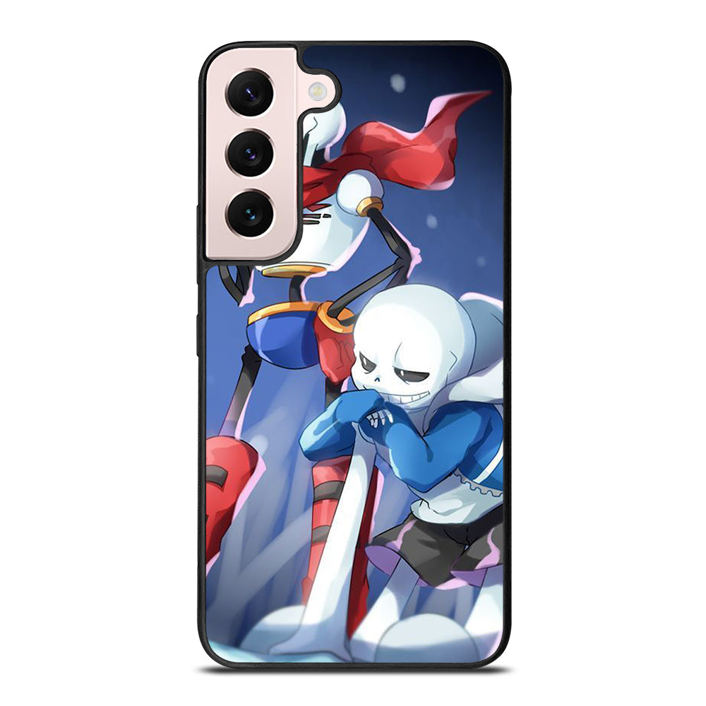 UNDERTALE PAPYRUS AND SANS CARTOON Samsung Galaxy S22 Plus Case Cover