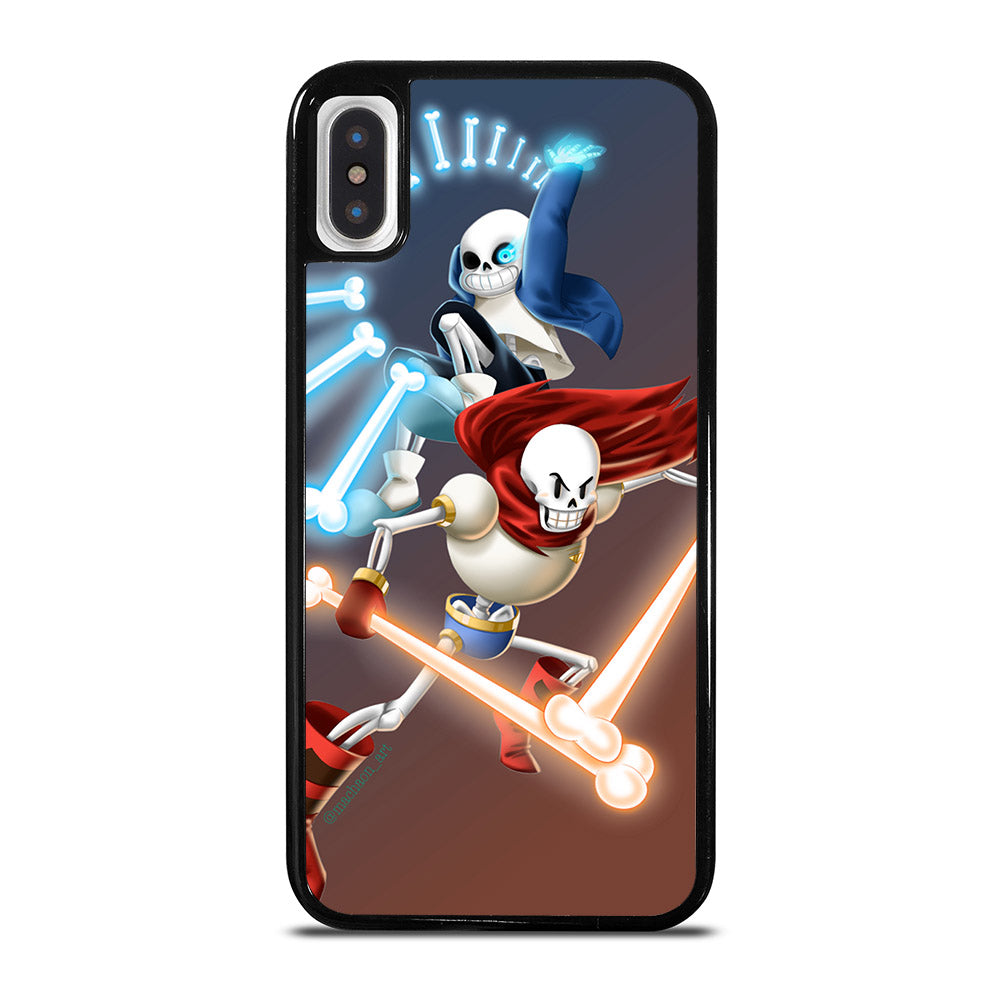 UNDERTALE PAPYRUS AND SANS iPhone X / XS Case Cover