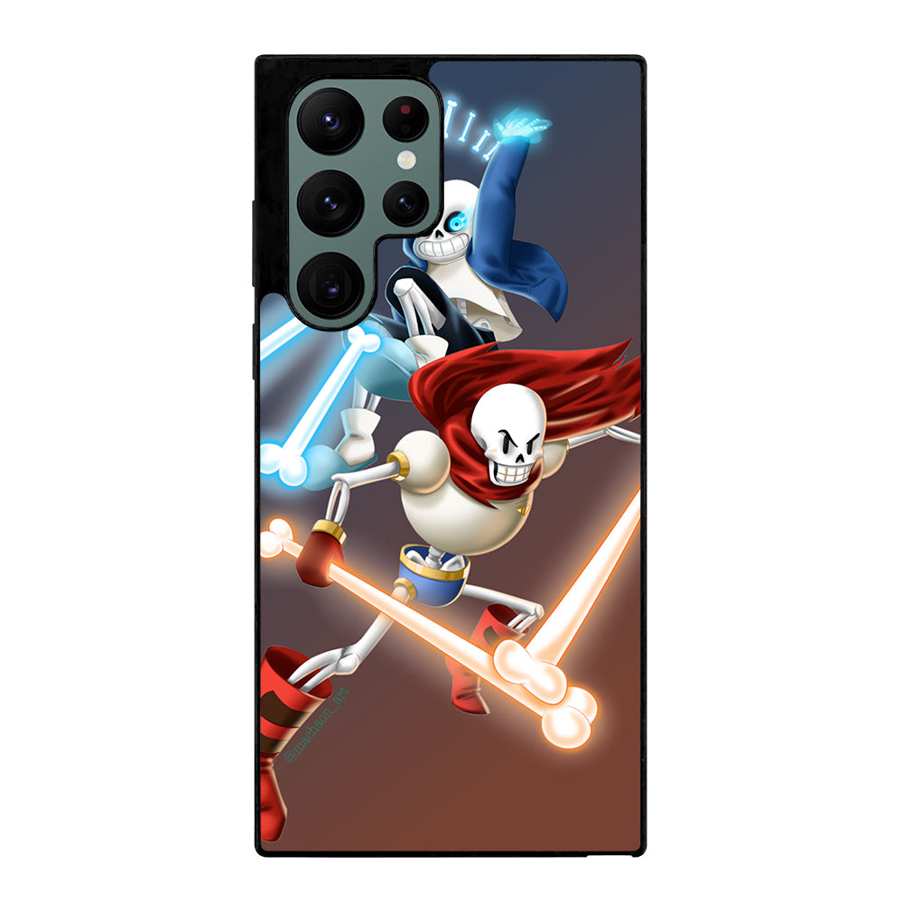 UNDERTALE PAPYRUS AND SANS Samsung Galaxy S22 Ultra Case Cover