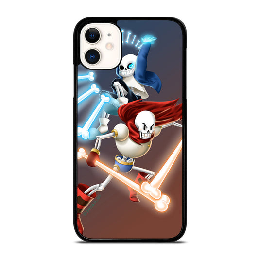UNDERTALE PAPYRUS AND SANS iPhone 11 Case Cover