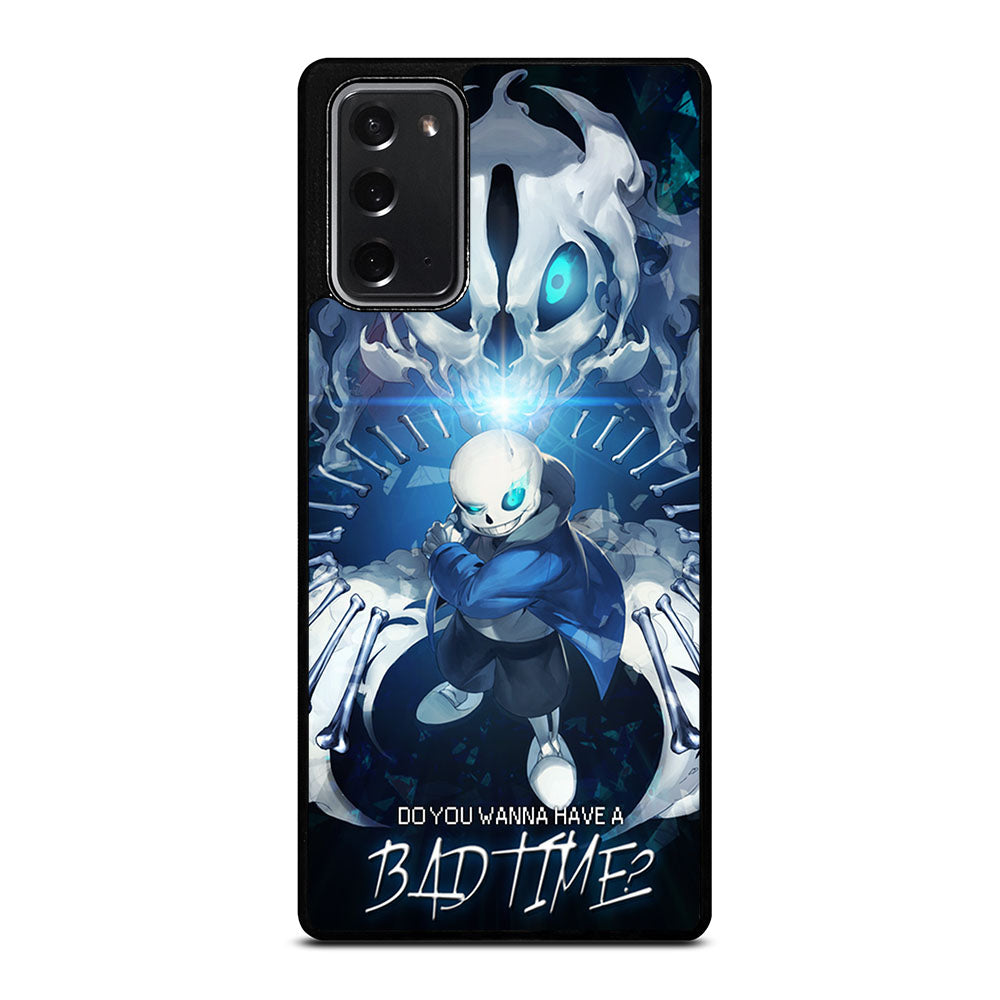 UNDERTALE SANS BAD TIME CARTOON Samsung Galaxy Note 20 Case Cover
