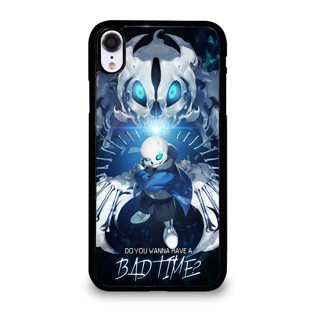 UNDERTALE SANS BAD TIME CARTOON iPhone XR Case Cover