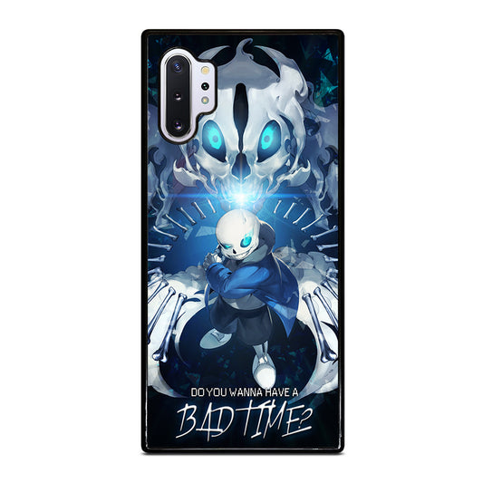 UNDERTALE SANS BAD TIME CARTOON Samsung Galaxy Note 10 Plus Case Cover