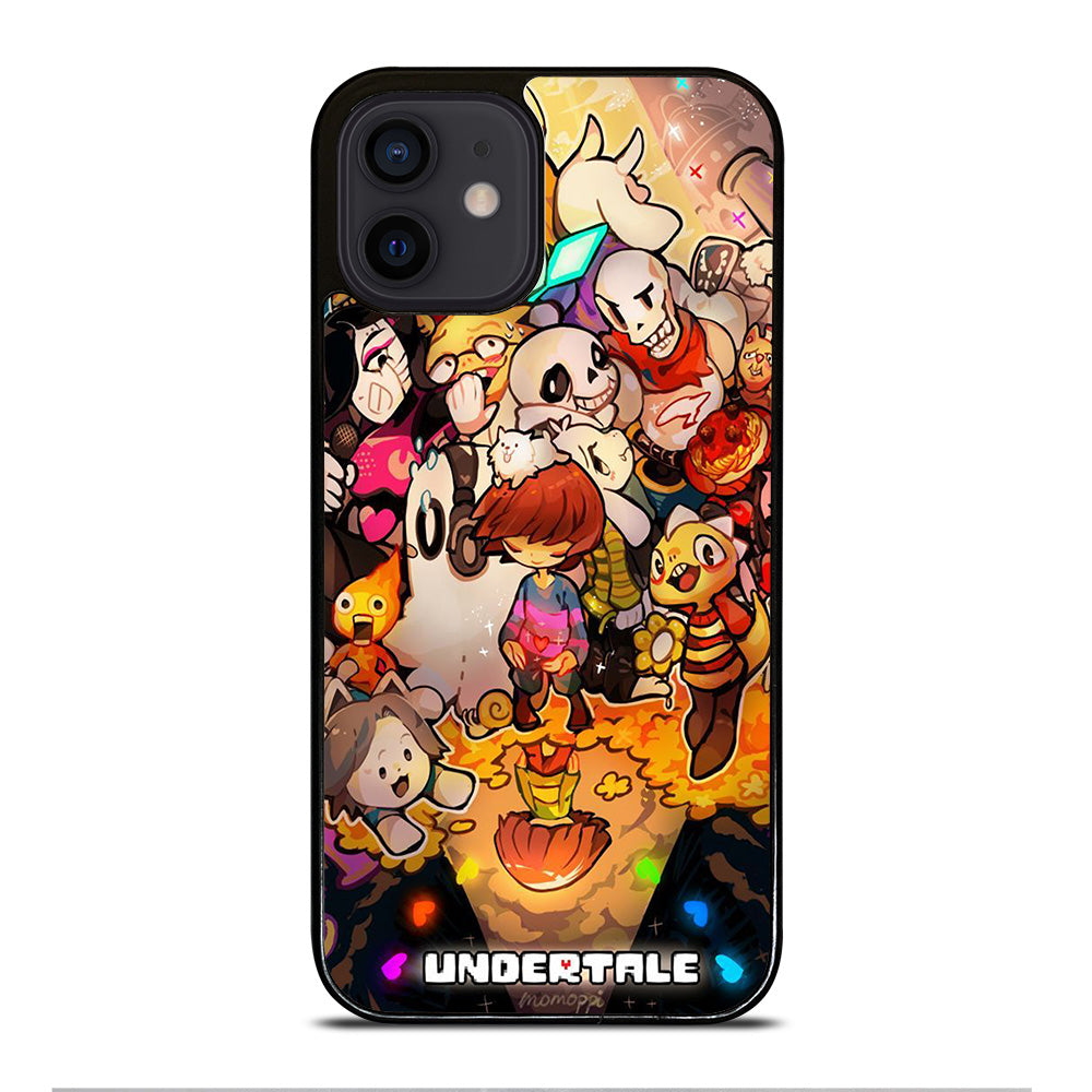 UNDERTALE ALL CHARACTER CARTOON 2 iPhone 12 Mini Case Cover