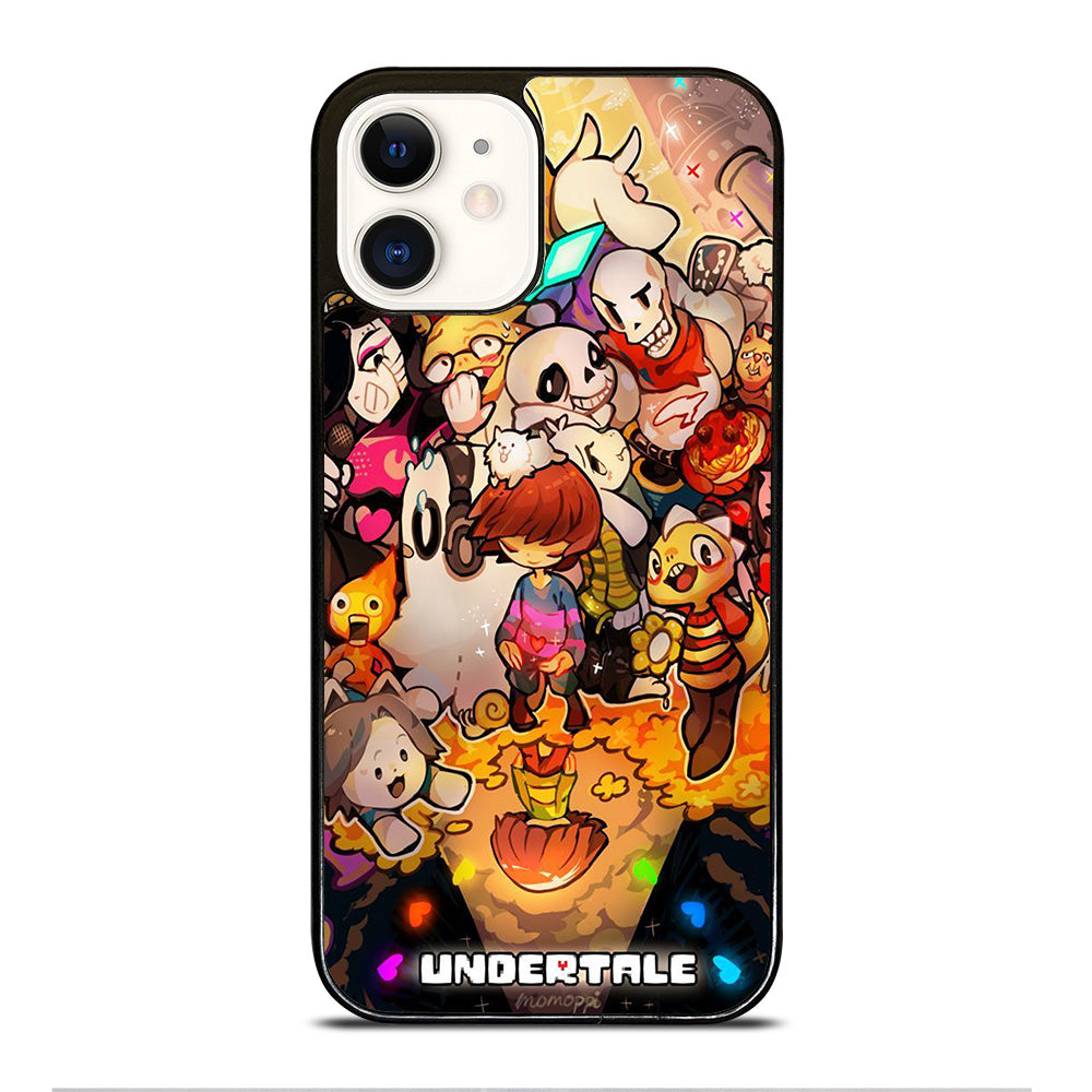 UNDERTALE ALL CHARACTER CARTOON 2 iPhone 12 Case Cover