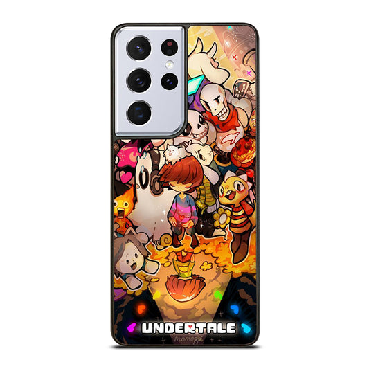UNDERTALE ALL CHARACTER CARTOON 2 Samsung Galaxy S21 Ultra Case Cover