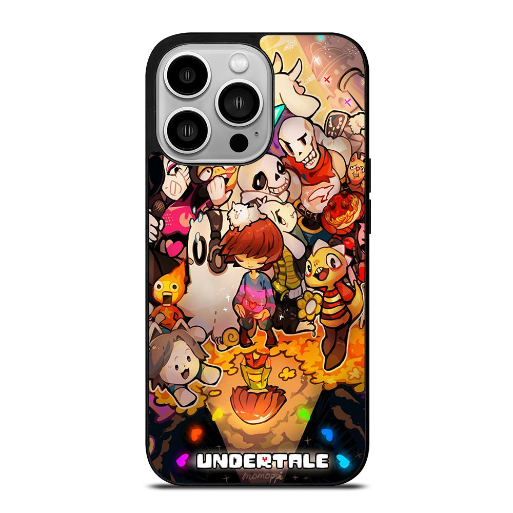 UNDERTALE ALL CHARACTER CARTOON 2 iPhone 14 Pro Case Cover